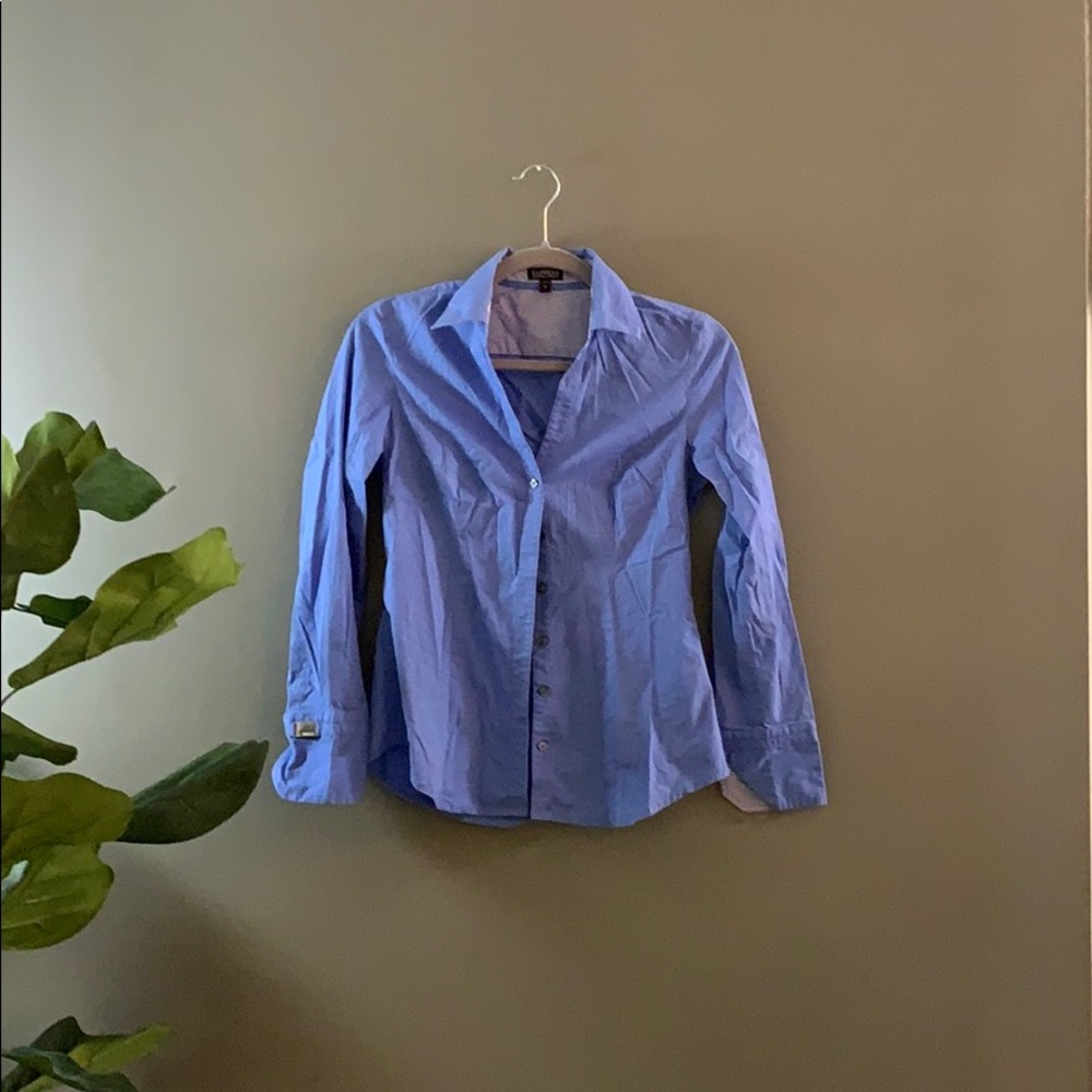 Blue Express collared shirt